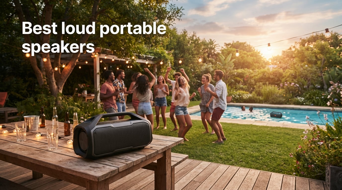 Best loud portable speakers