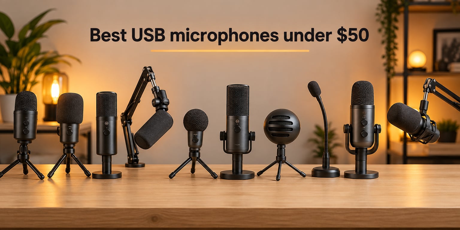Best USB microphones under $50