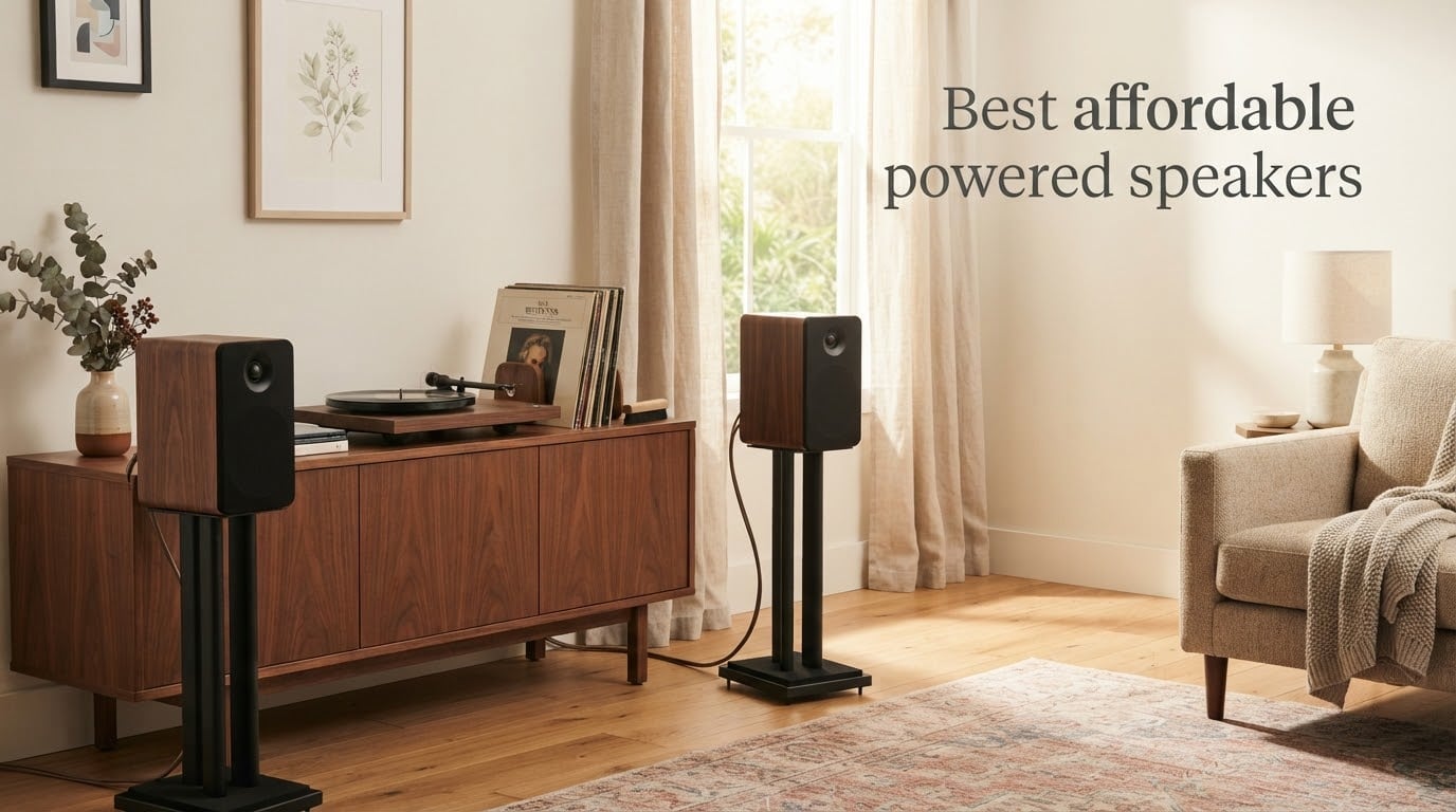Best affordable powered speakers