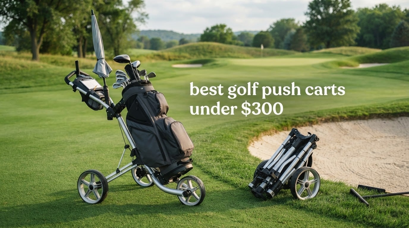 best golf push carts under $300