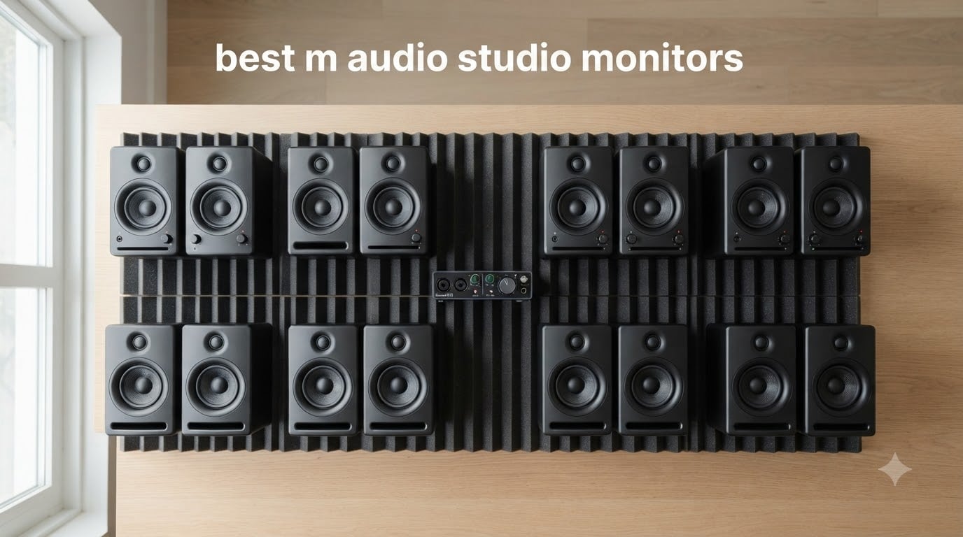 best m audio studio monitors