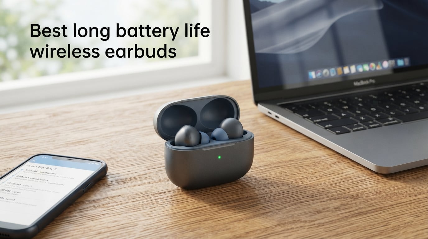 Best long battery life wireless earbuds