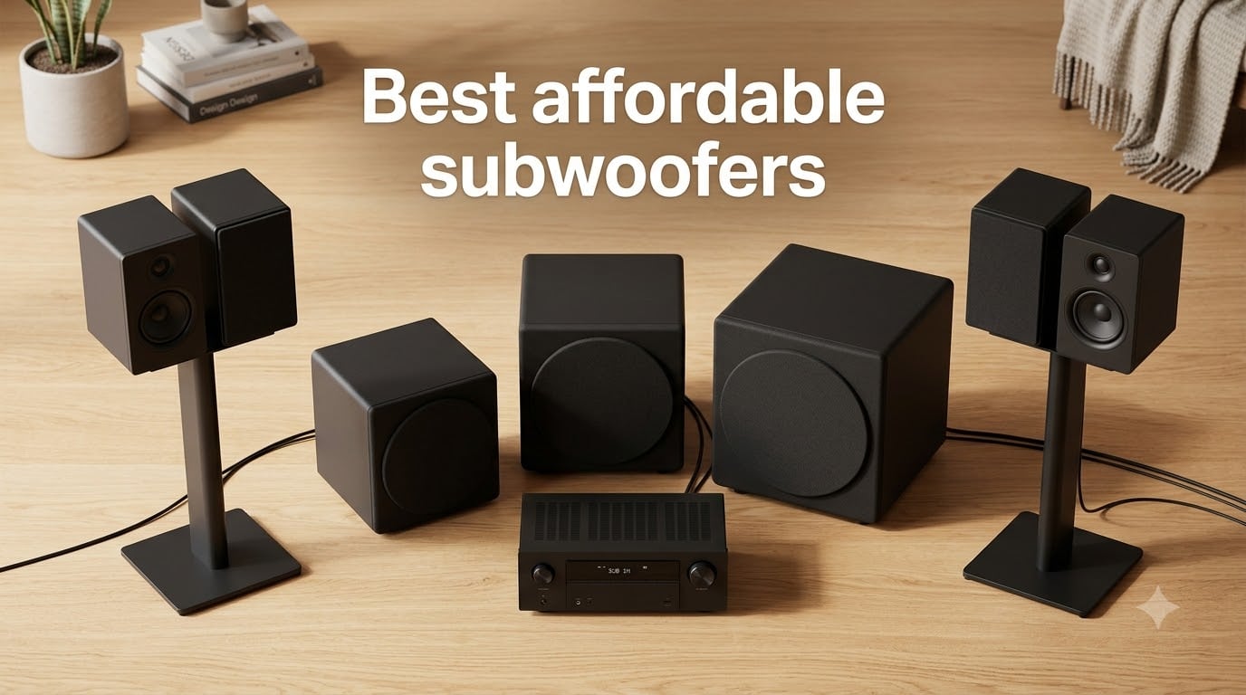 Best affordable subwoofers