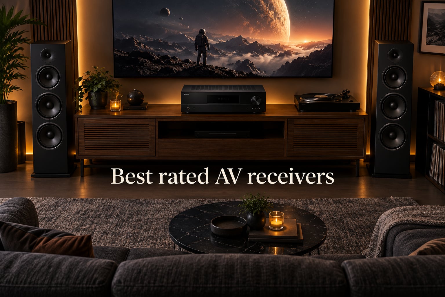 Best rated AV receivers