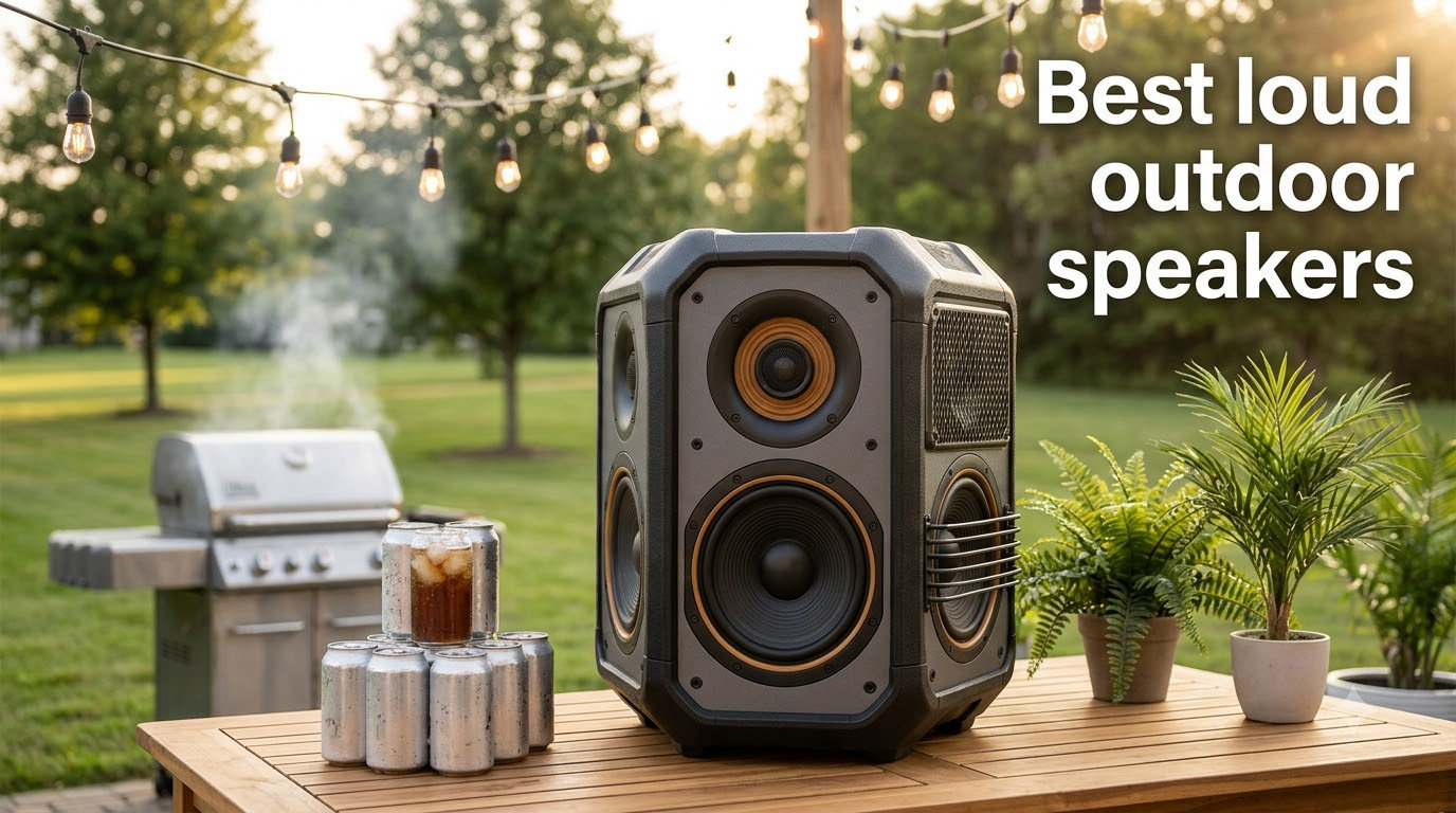 Best loud outdoor speakers