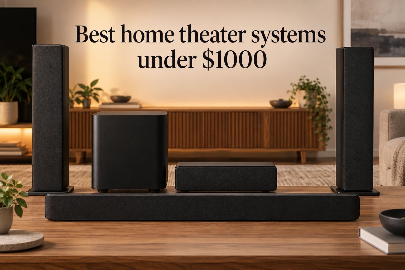 Best home theater systems under $1000