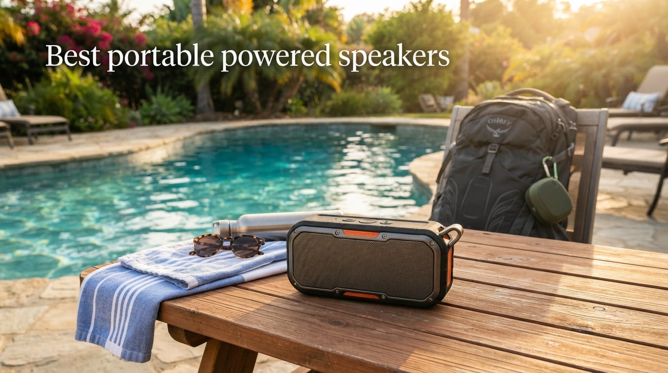 Best portable powered speakers