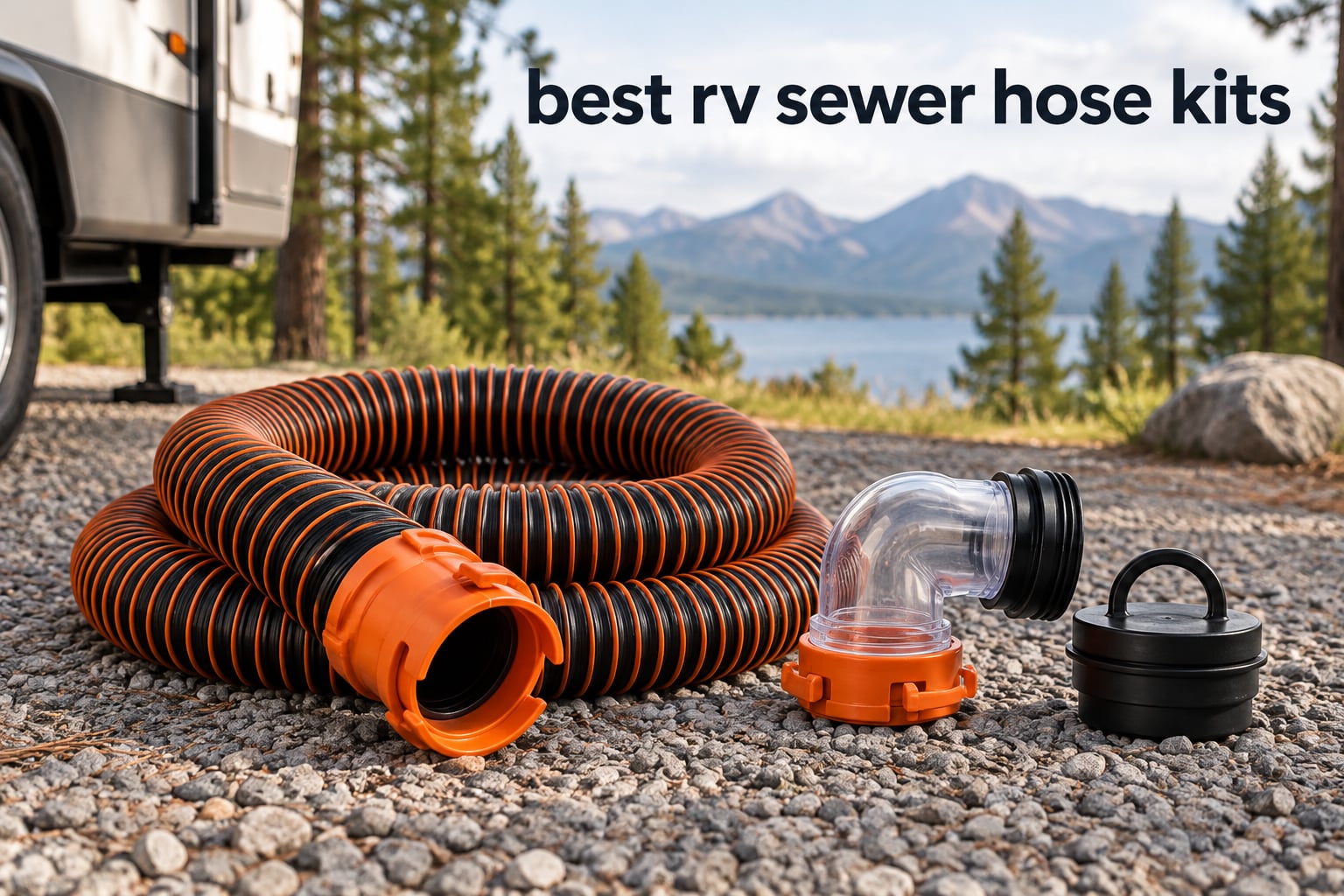 best rv sewer hose kits