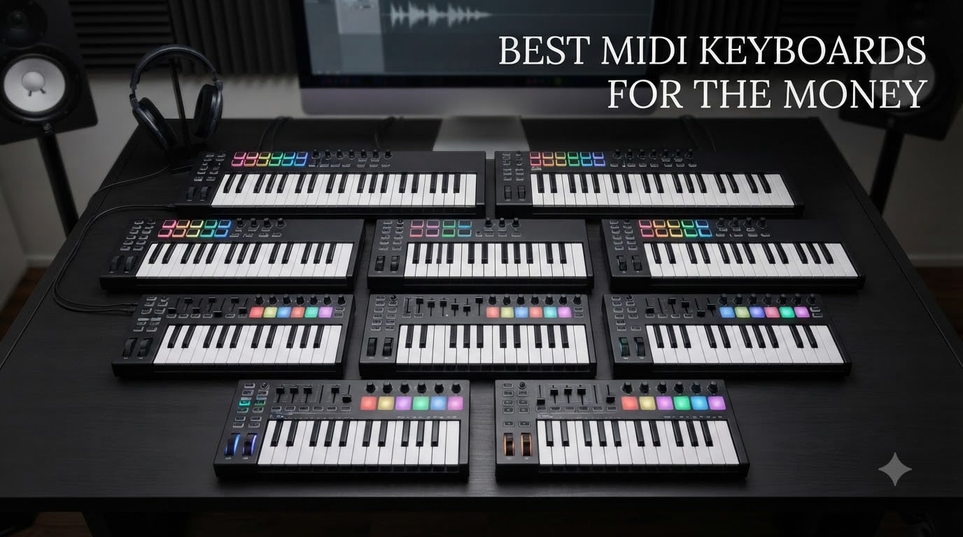 Best MIDI keyboards for the money