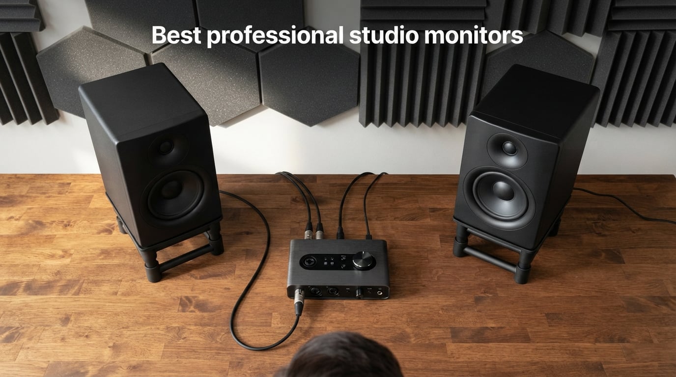 Best professional studio monitors