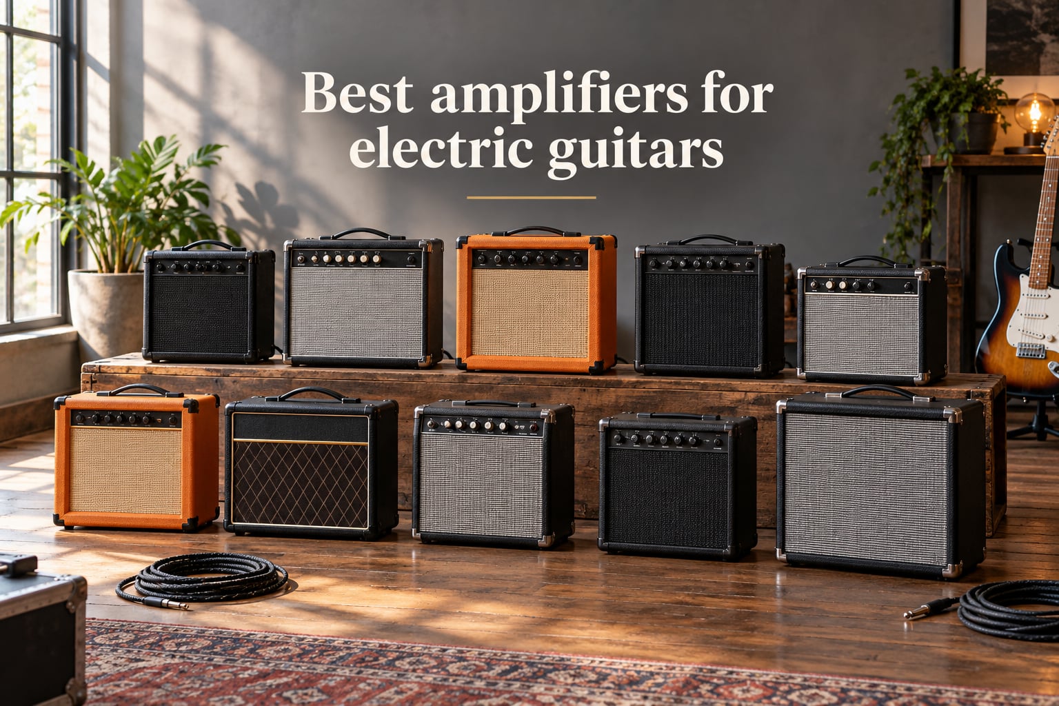 Best amplifiers for electric guitars