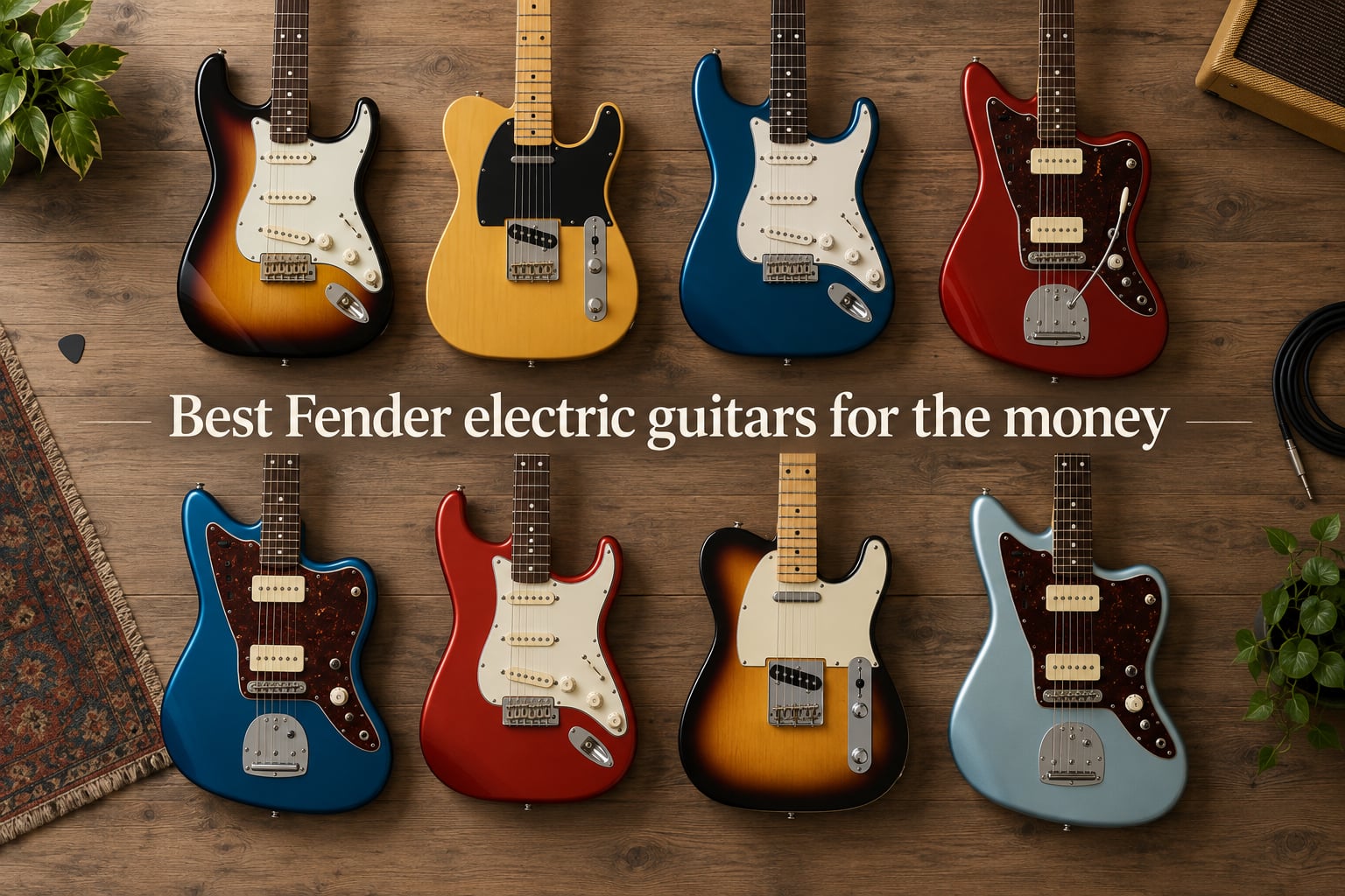 Best Fender electric guitars for the money