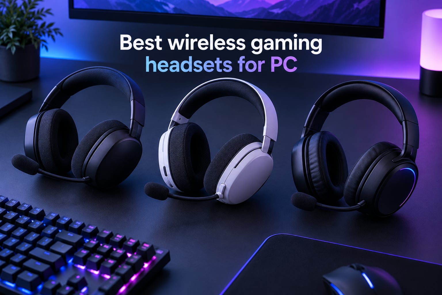 Best wireless gaming headsets for PC