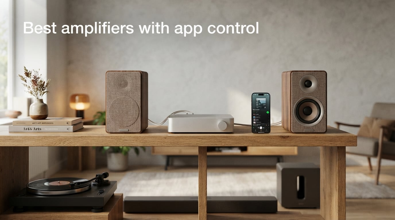 Best amplifiers with app control