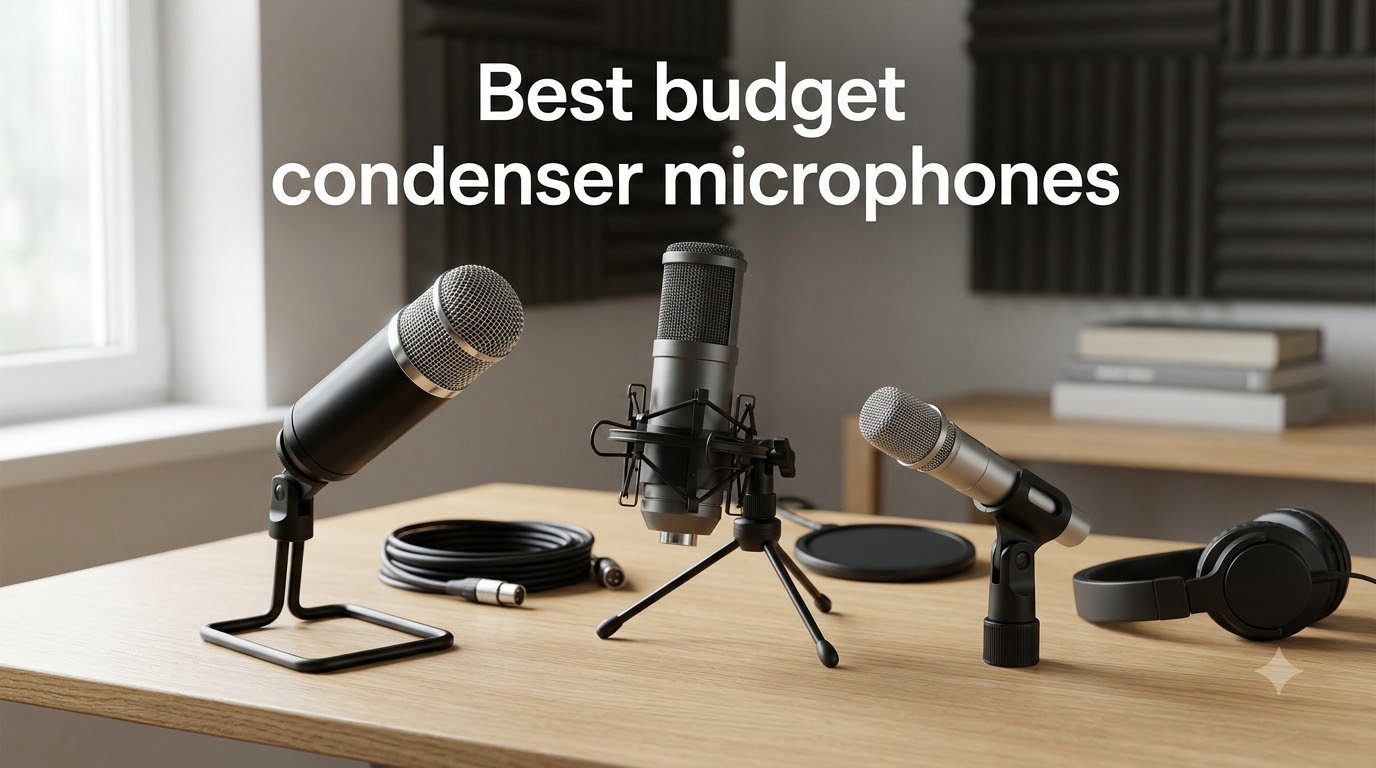 Best budget condenser microphones