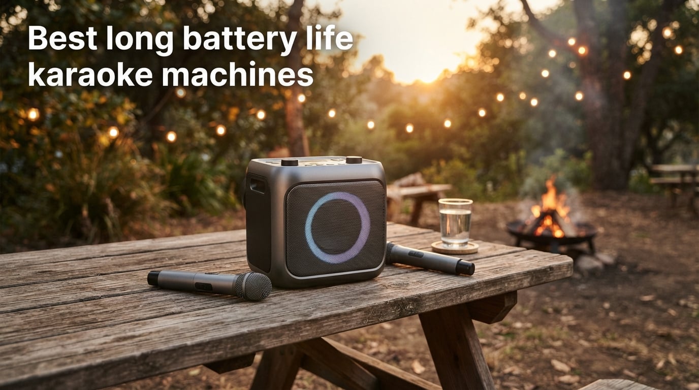 Best long battery life karaoke machines