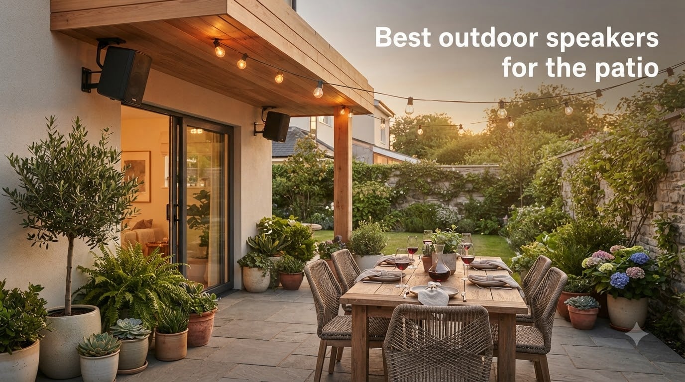 Best outdoor speakers for the patio