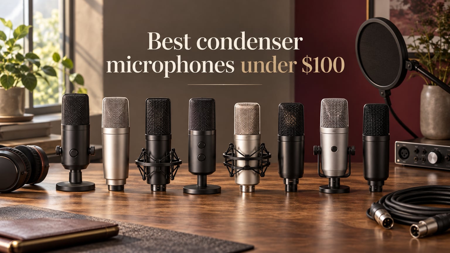 Best condenser microphones under $100