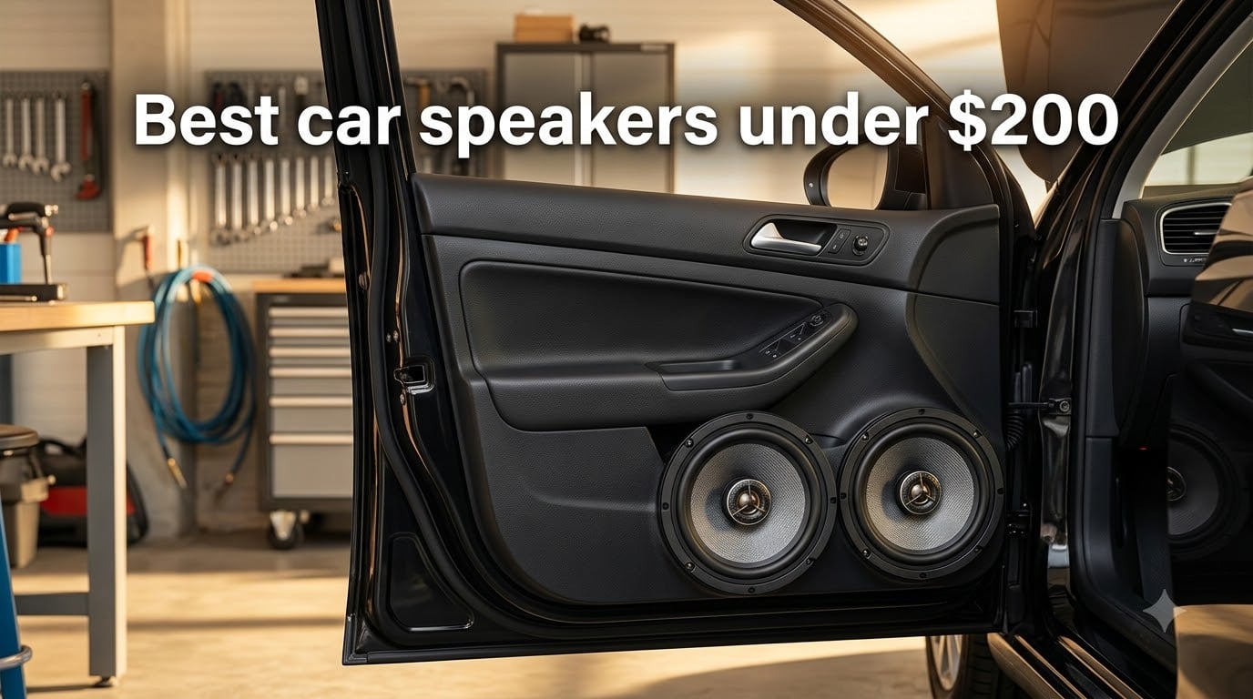 Best car speakers under $200