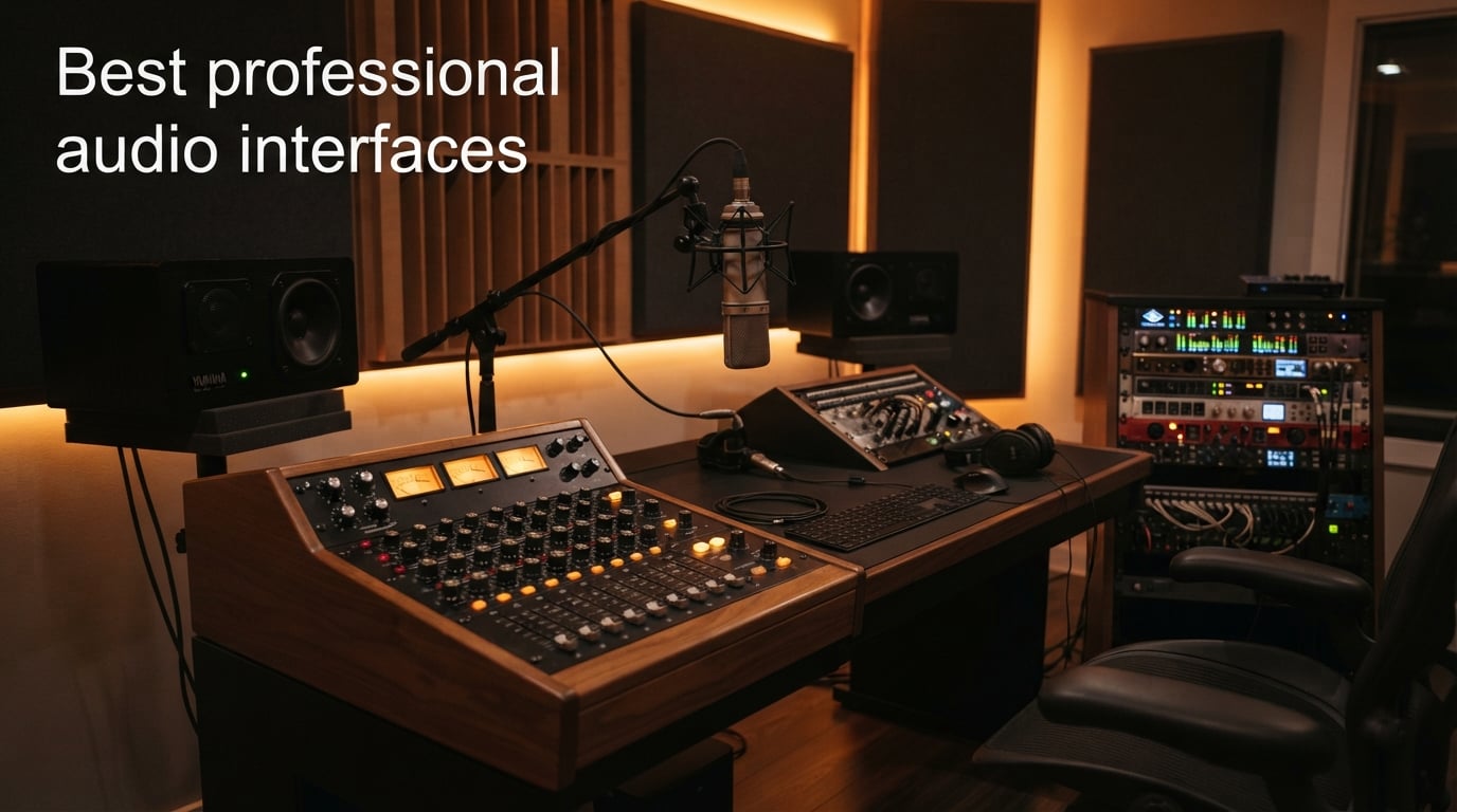 Best professional audio interfaces