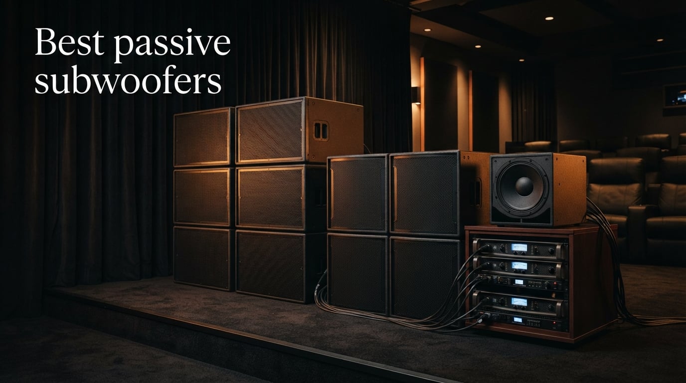 Best passive subwoofers