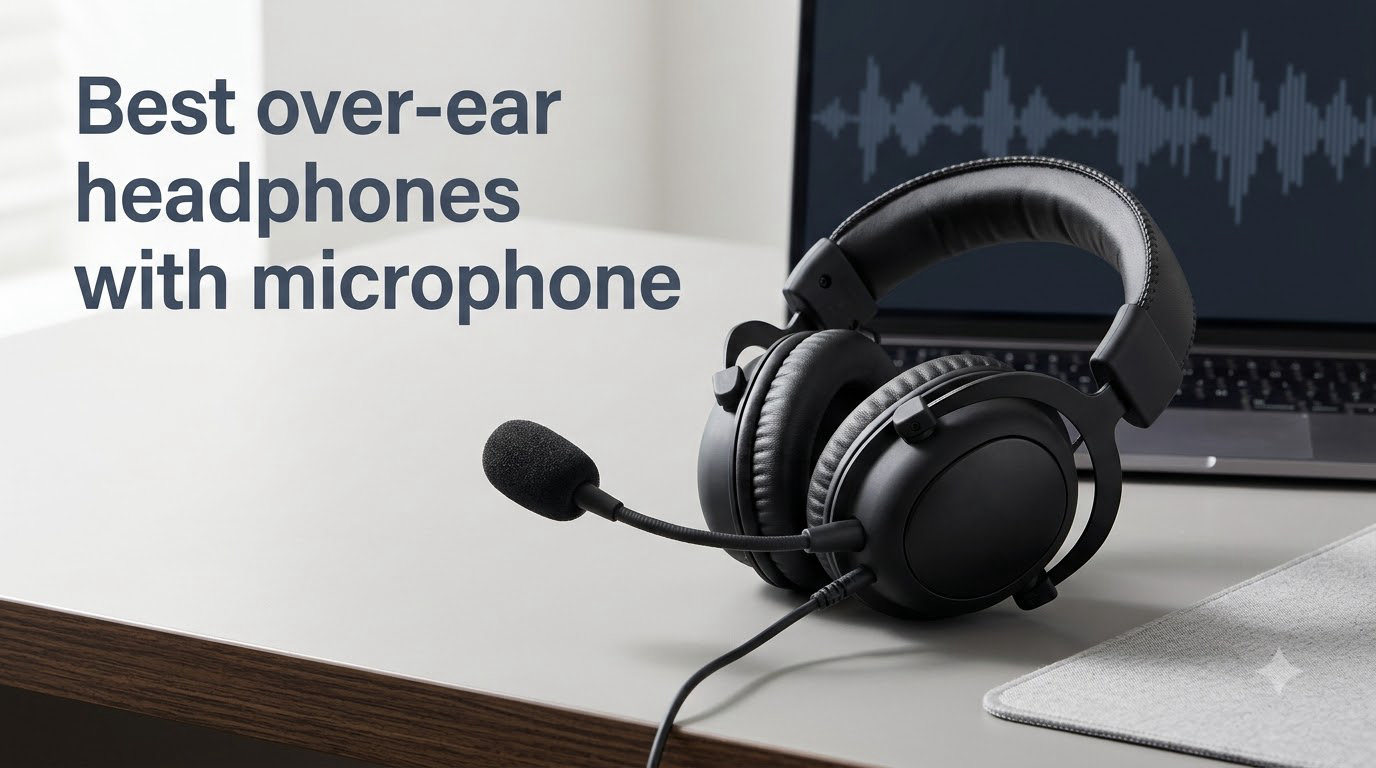 Best over-ear headphones with microphone