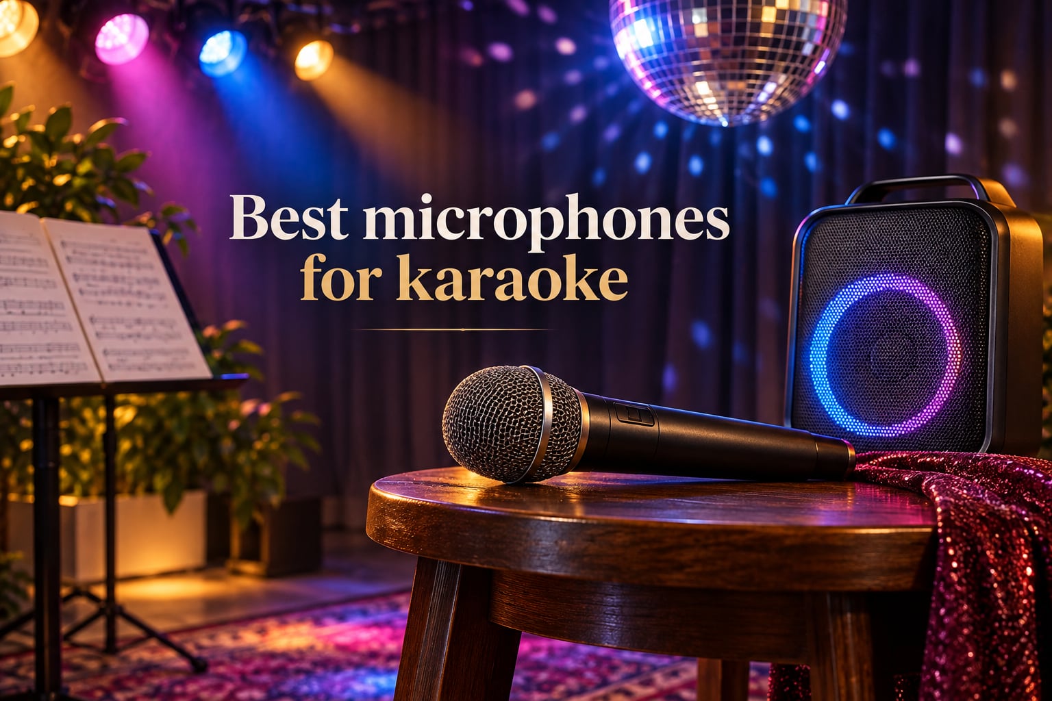 Best microphones for karaoke