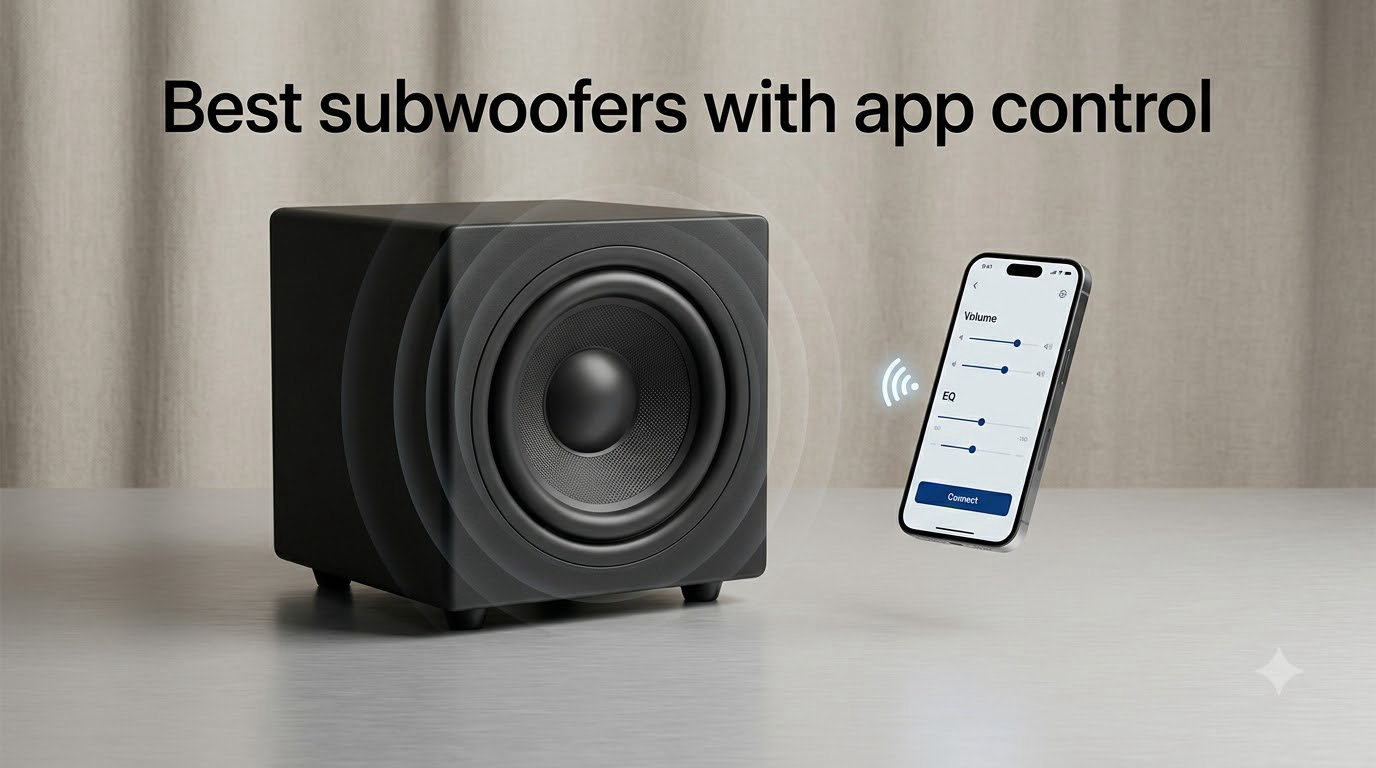 Best subwoofers with app control