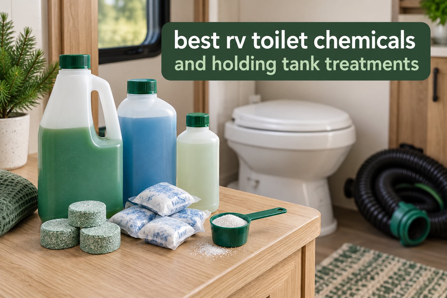 best rv toilet chemicals and holding tank treatments