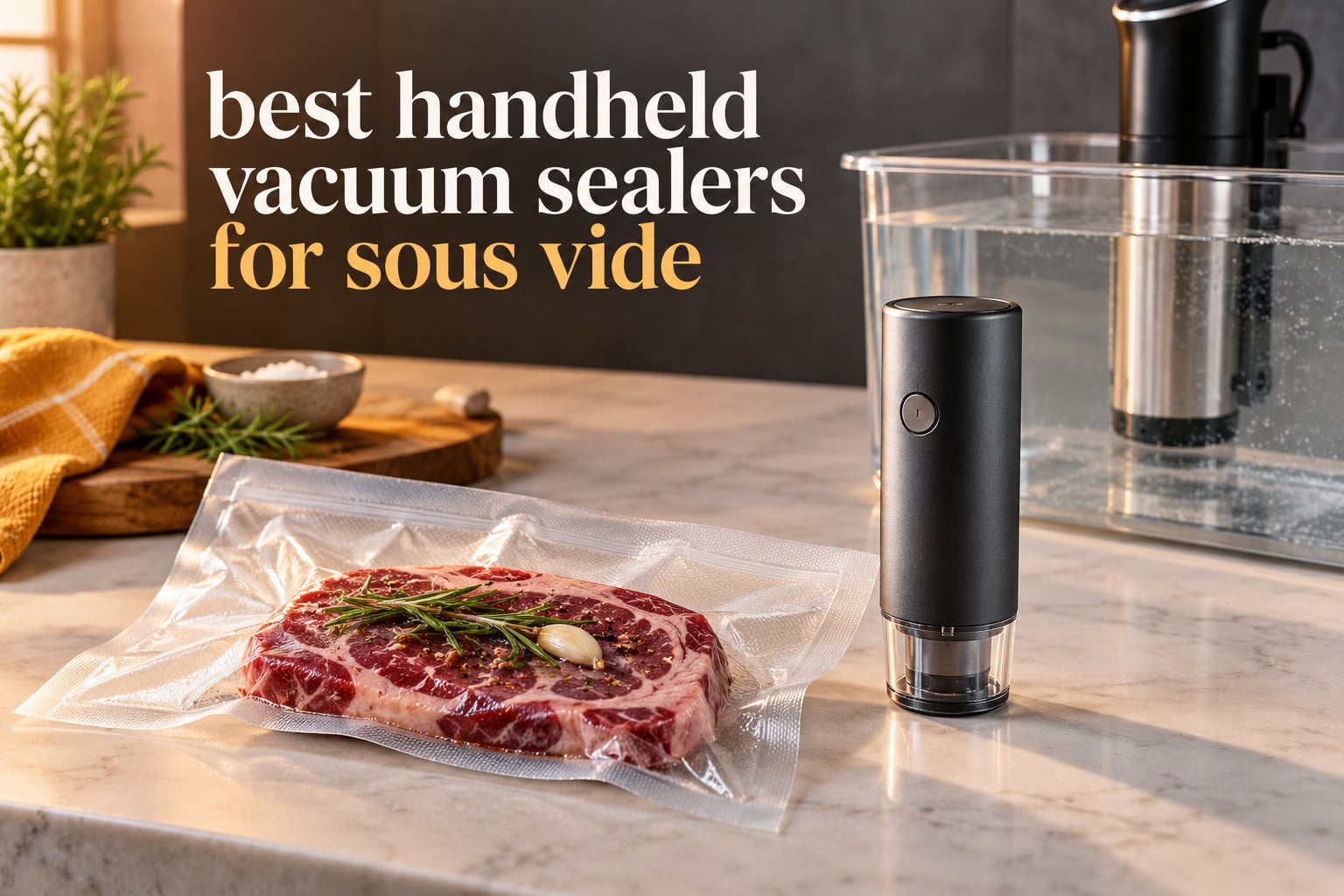 best handheld vacuum sealers for sous vide