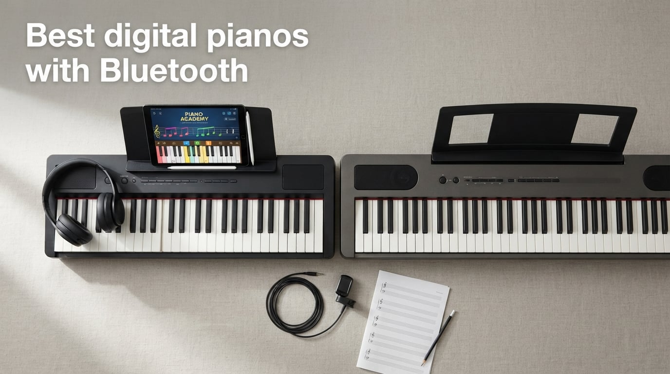 Best digital pianos with Bluetooth