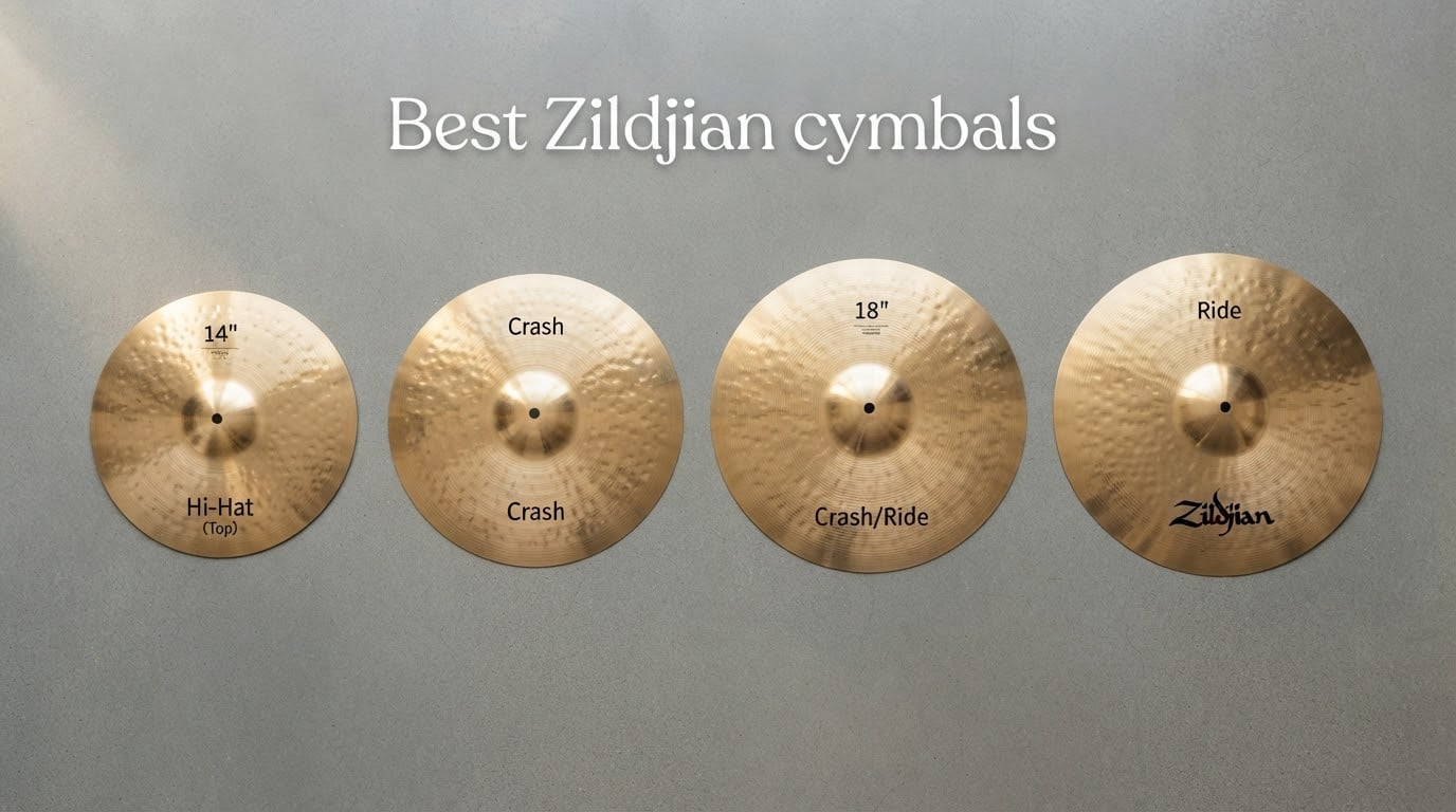 Best Zildjian cymbals