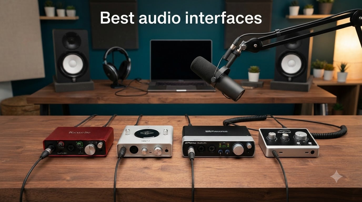 Best audio interfaces 2026