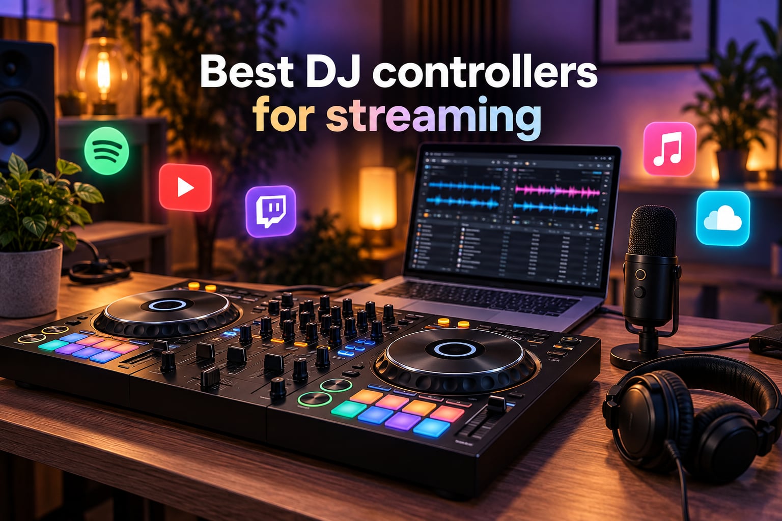 Best DJ controllers for streaming