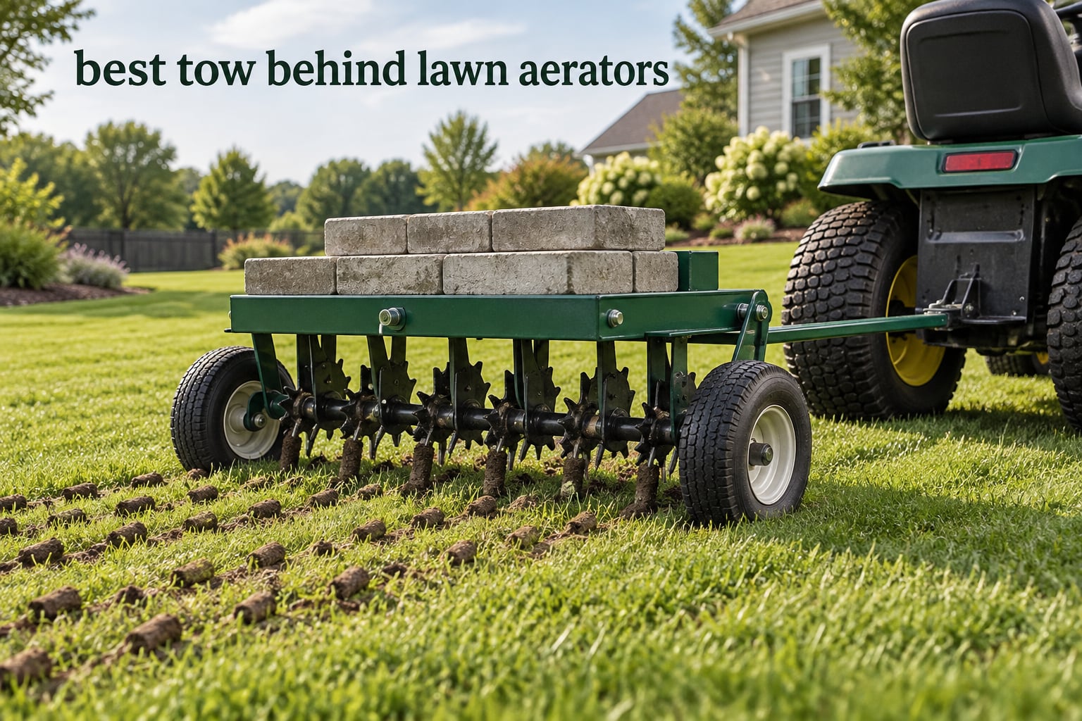 best tow behind lawn aerators