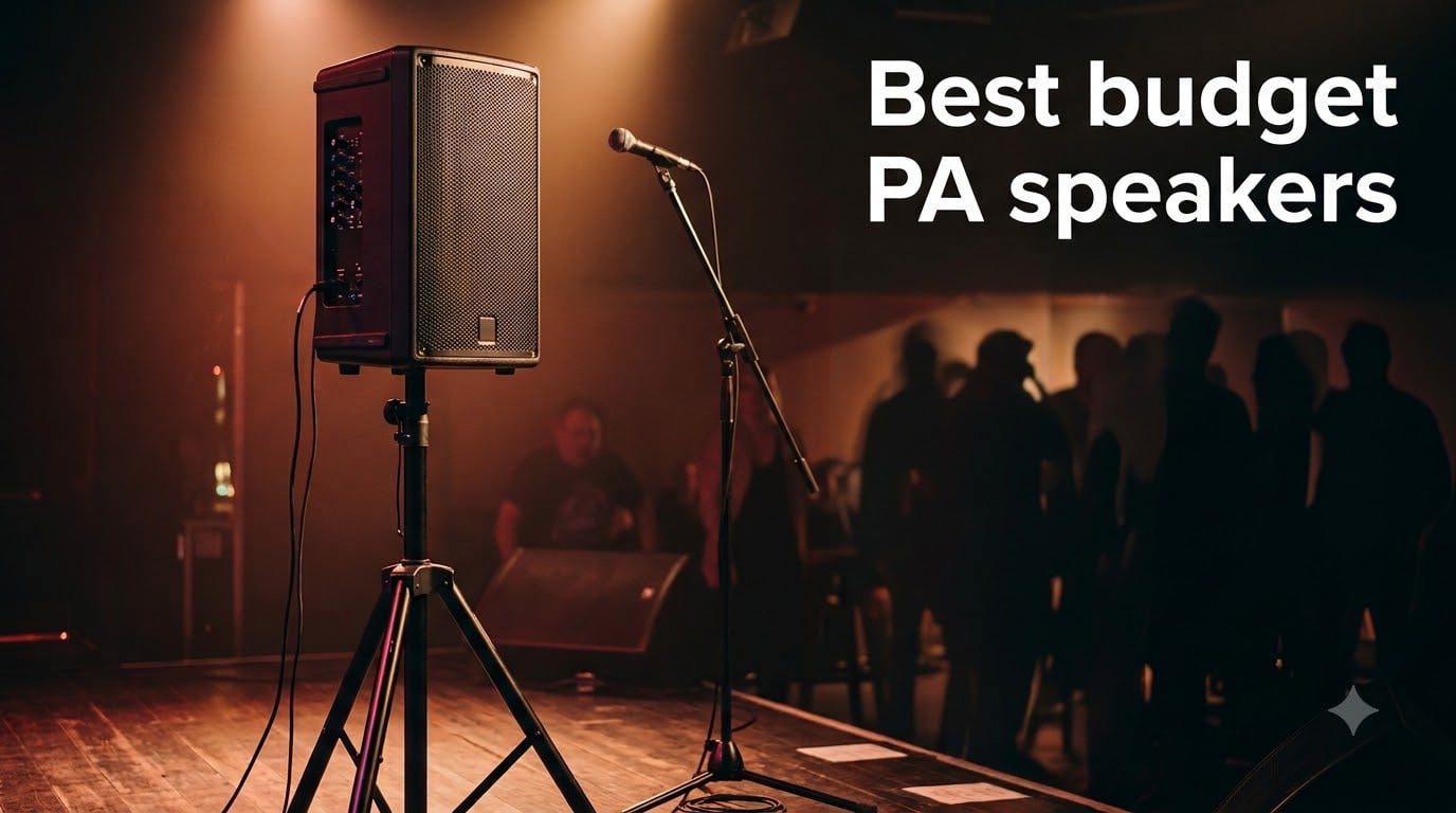 Best budget PA speakers