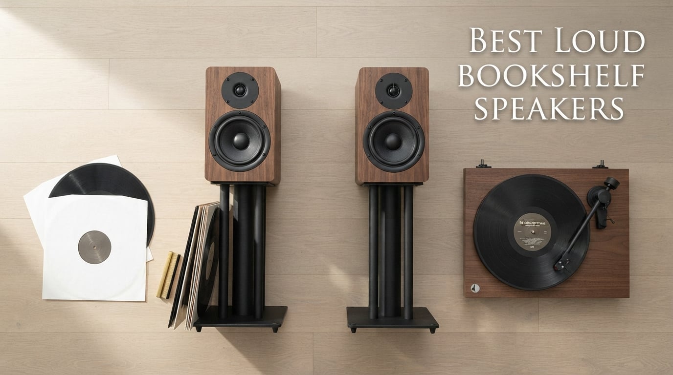 Best loud bookshelf speakers