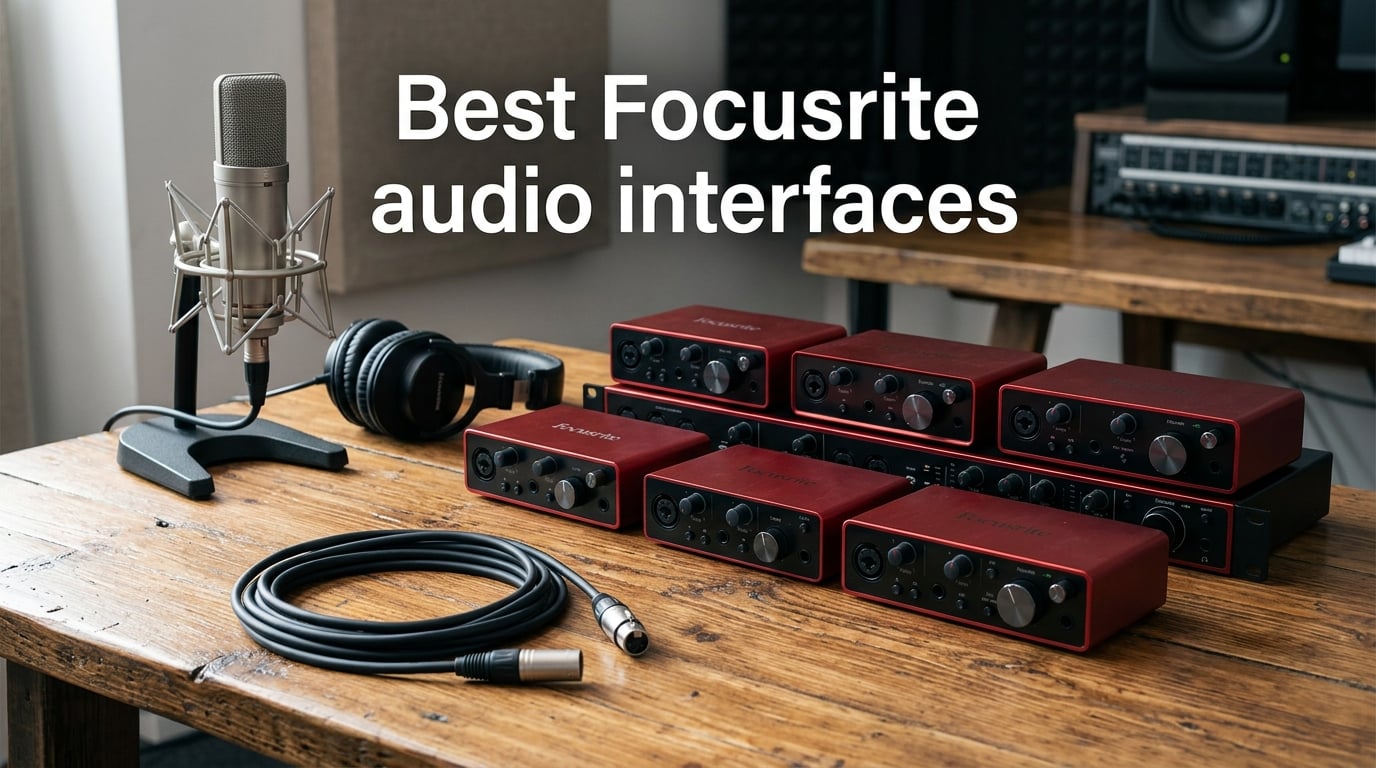 Best Focusrite audio interfaces