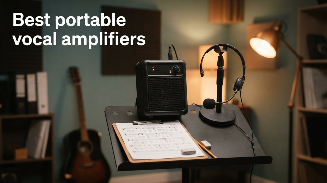 Best portable vocal amplifiers