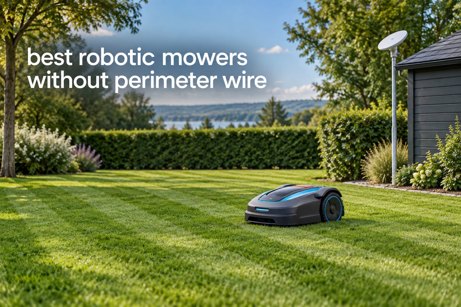 best robotic mowers without perimeter wire