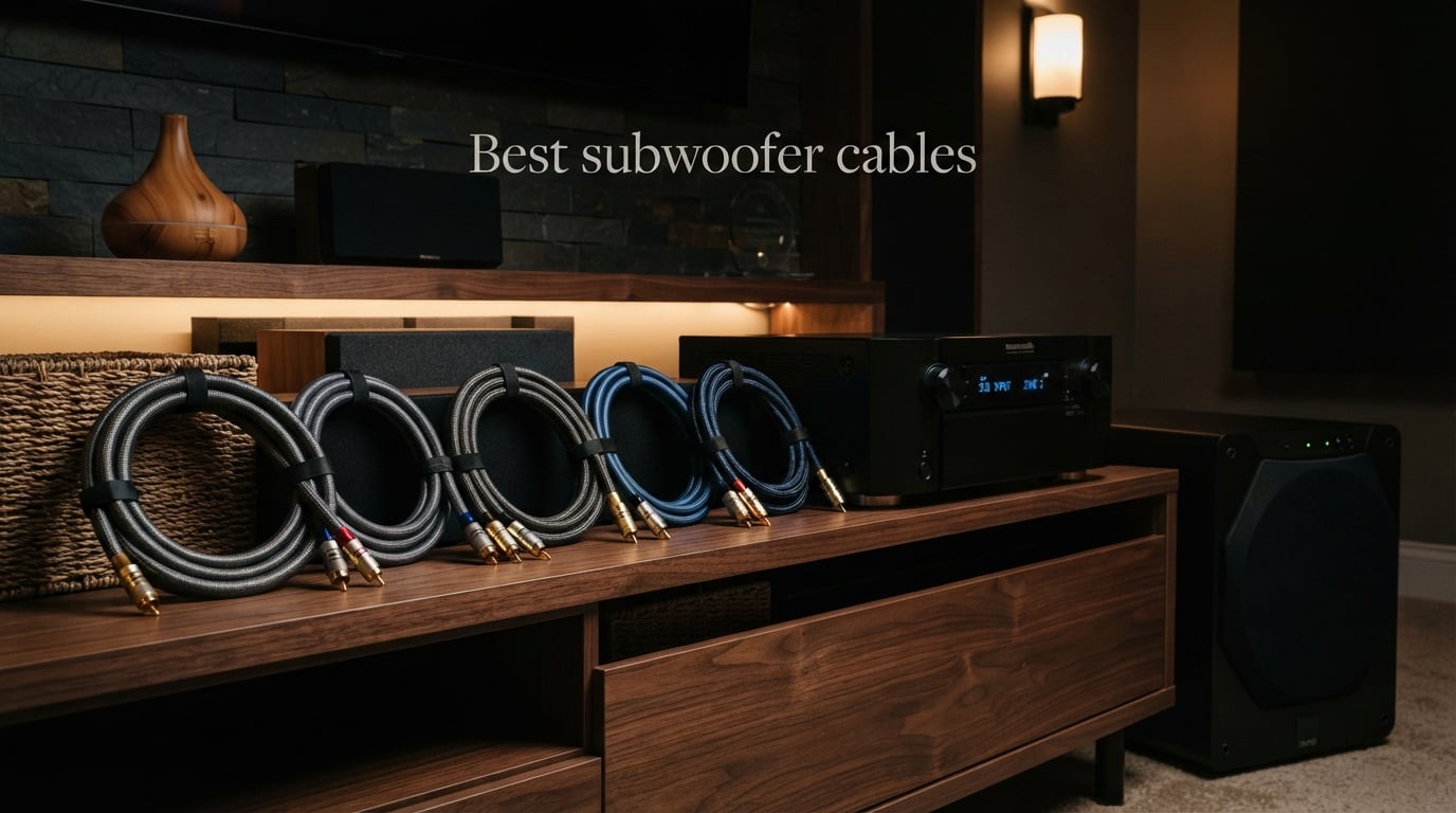 Best subwoofer cables