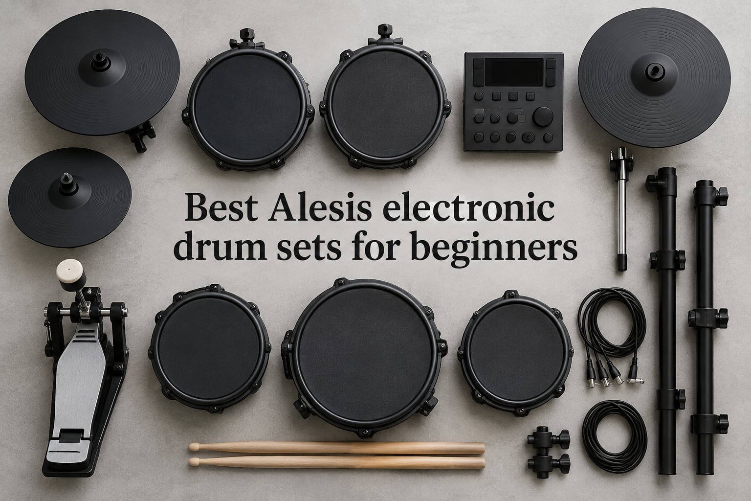 Best Alesis electronic drum sets for beginners