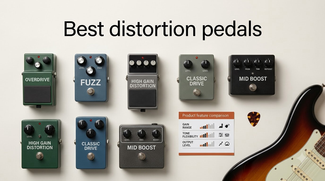 Best distortion pedals