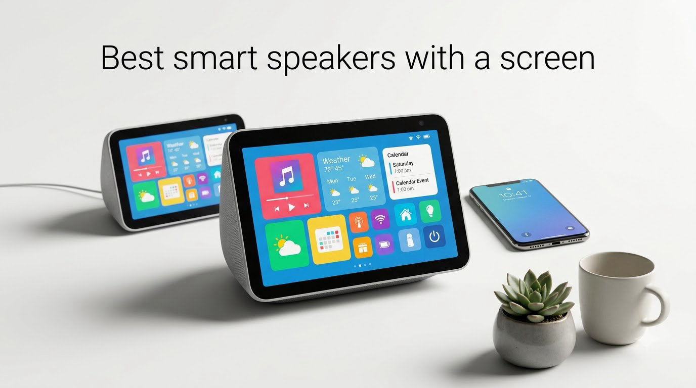 Best smart speakers with a screen