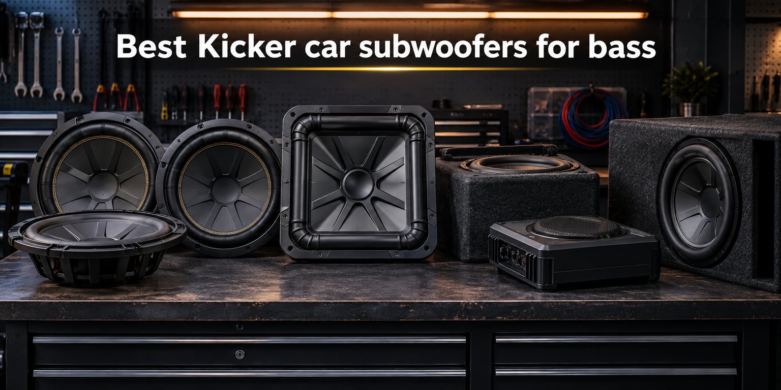 Best Kicker car subwoofers for bass