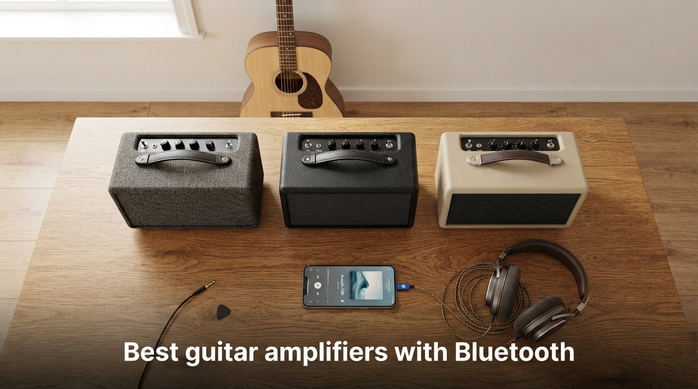 Best guitar amplifiers with Bluetooth