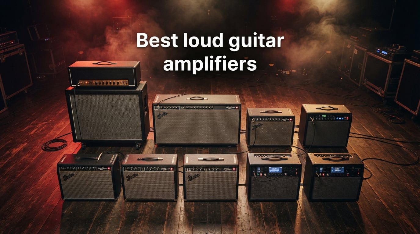 Best loud guitar amplifiers