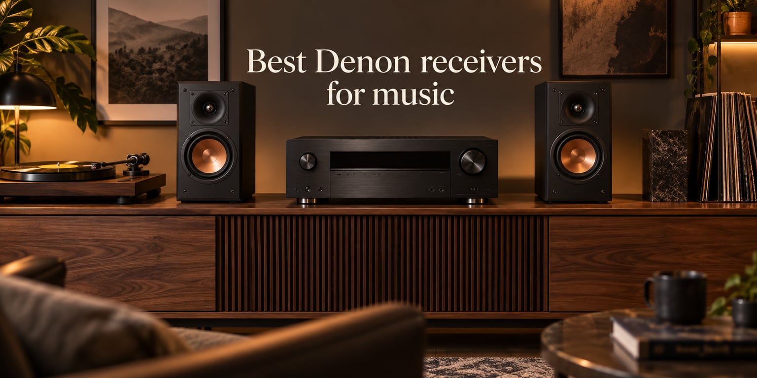 Best Denon receivers for music