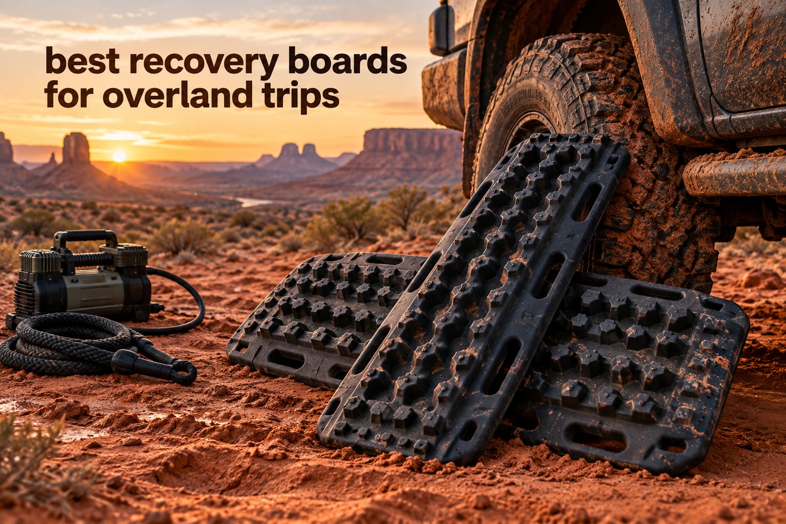 best recovery boards for overland trips