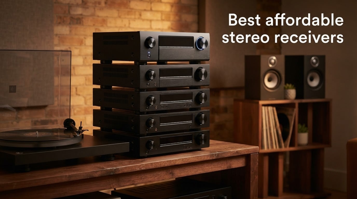 Best affordable stereo receivers